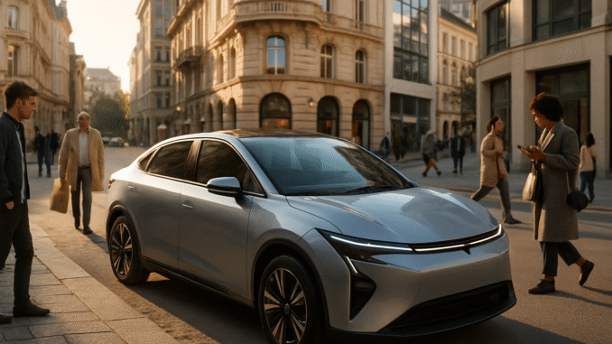 La citadine électrique chinoise qui secoue l'industrie automobile européenne découvrez la citadine électrique chinoise qui révolutionne le marché automobile européen. performante, éco-responsable et abordable, elle attire déjà l'attention des conducteurs soucieux de l'environnement et des innovations technologiques.