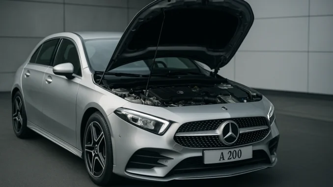 Mercedes Classe A 200 une Mercedes Classe A 200 de couleur grise