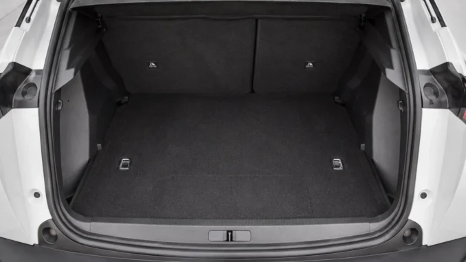peugeot 2008 dimensions coffre