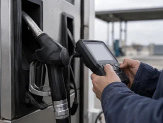 entretien station-service avec un boitier spécialisé