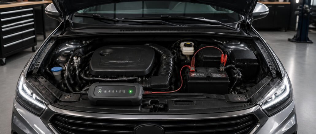 Chargeur de batterie intelligent pour voiture moderne