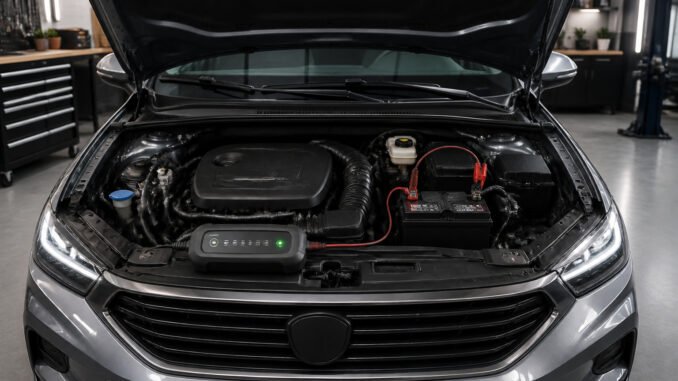 Chargeur de batterie intelligent pour voiture moderne