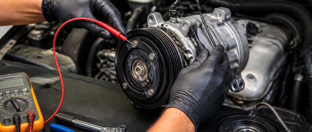 Diagnostic et remplacement dembrayage de compresseur ac
